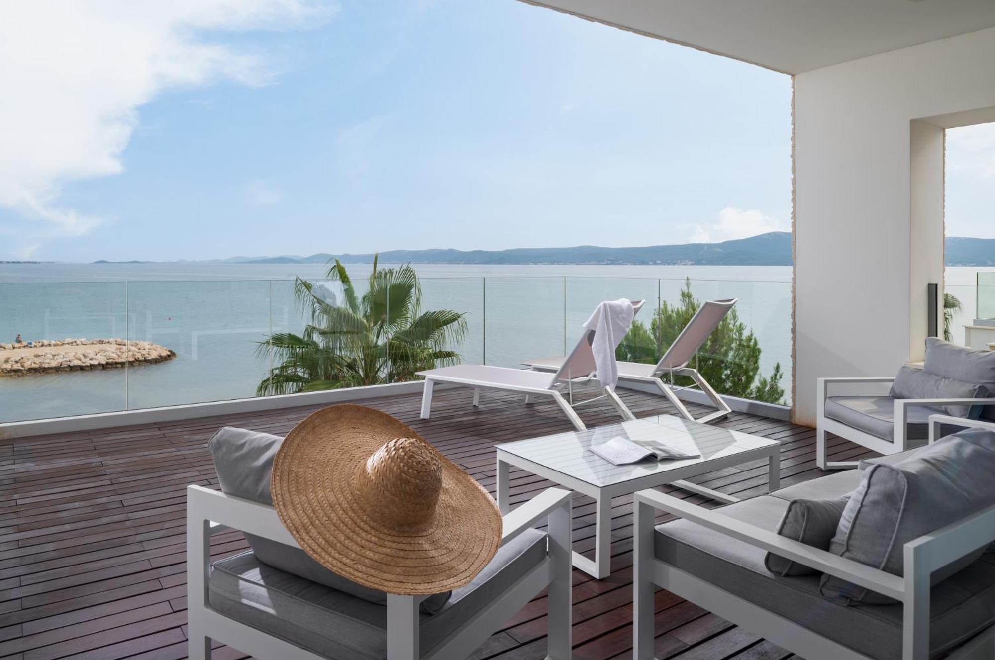Suncana Villa Sukosan Bagian luar foto